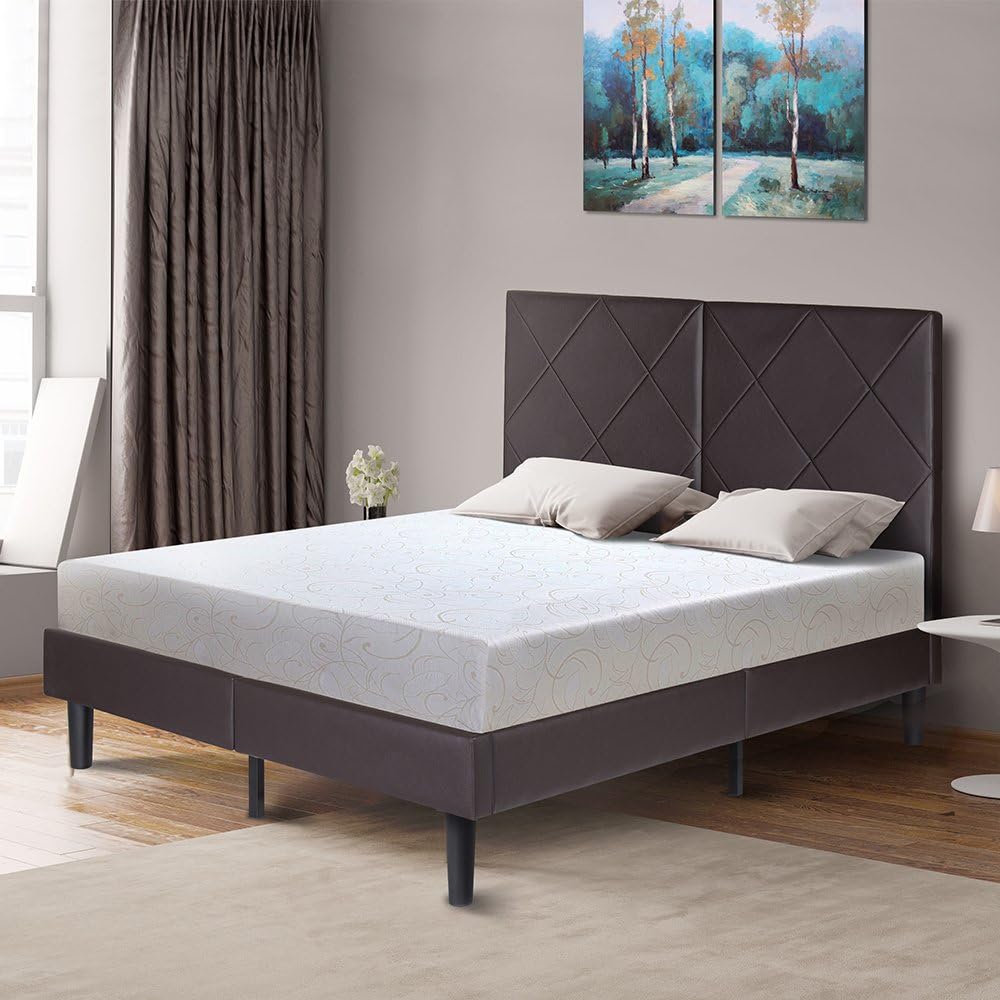 PrimaSleep Matelas de 10 pouces en mousse à mémoire de forme au gel